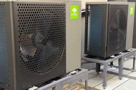 Private home heating solution with Mycond BeeHeat Split Heat Pumps